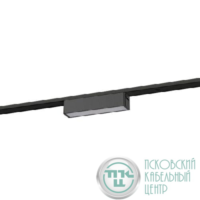 Светильник светодиодный трековый TRM-S5-1-6W4K-BK 6Вт 4000К с заливающим светом для тонкого магнитного шинопровода черн. Эра Б0059047