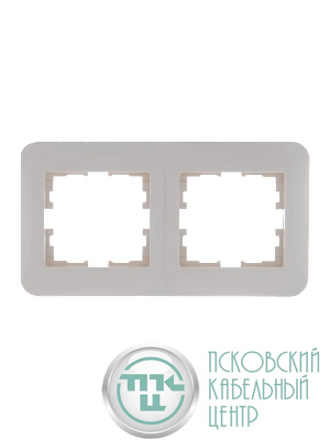 Рамка 2-м Karina Life горизонт. крем. LEZARD 708-0300-147