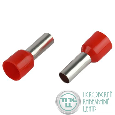 Наконечник-гильза НШвИ 10.0-12 с изолированным фланцем (уп.50шт) Эра Б0063413