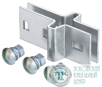 Комплект петли опорной AHIS 8 FT для стоек (болт+гайка) гор. оцинк. OBO 6019064