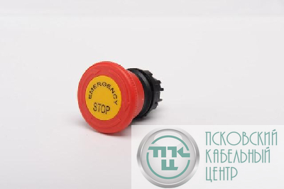 Головка для аварийной кнопки "Грибок" с маркировкой красн. EMAS CPDEE