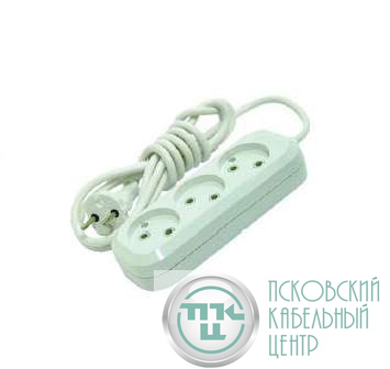 Удлинитель 3х2м без заземл. 10А IP20 Makel MGP122