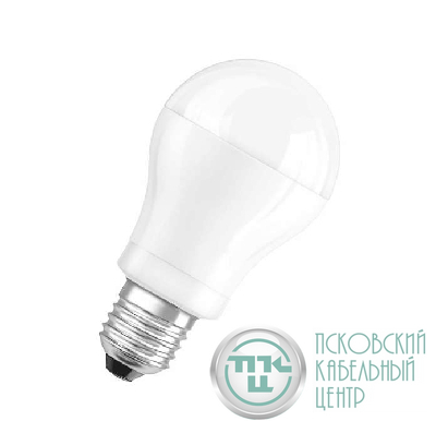 Лампа светодиодная PARATHOM CLASSIC А60 Advanced 10Вт шар 2700К тепл. бел. E27 806лм 220-240В диммир. OSRAM 4052899926806