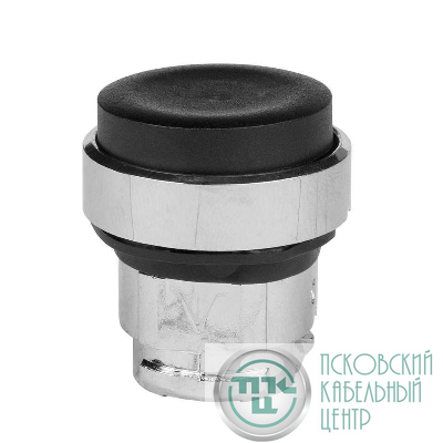 Головка кнопки OptiSignal D22 A4-PJ-2 выступ. толкатель черн. металл ZB4BL2 КЭАЗ 332246