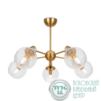 Светильник Mellow 40Вт E14х5 IP20 подвесной Freya FR5264PL-05BS