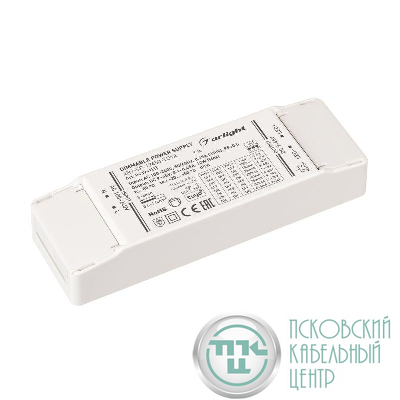 Блок питания ARJ-SP-12450-TUYA 12Вт 9-45В 0.1-0.45А WiFi 2.4G IP20 пластик Arlight 043941(1)