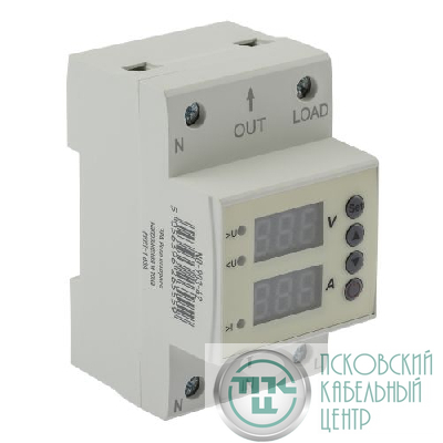 Реле контроля напряжения и тока PRO NO-903-42 РКНТ-1 63А эл. дисплей Эра Б0050658