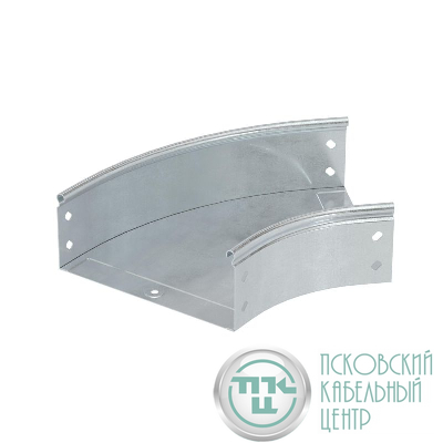 Угол для лотка горизонтальный 45град. 100х100 CPO 45 в компл. с крепежн. элемент. гор. оцинк. DKC 36101KHDZ