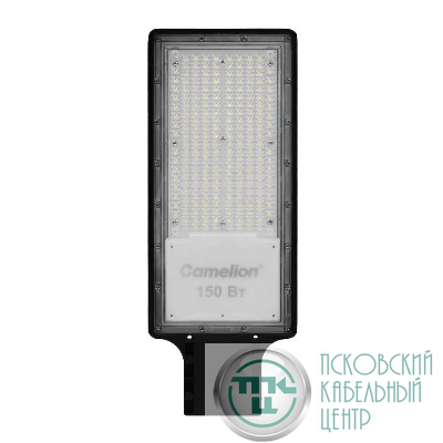 Светильник THL-1016 150Вт 5700К IP65 18000лм 220-240В 454х175х24 КСС "Ш" 1/5 НПВ уличный Camelion 16368