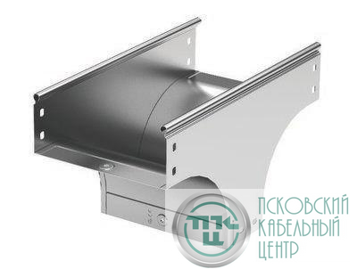 Ответвитель для лотка Т-образ. верт. TD осн. 100 H100 в комплекте с крепеж. эл. DKC 37112K