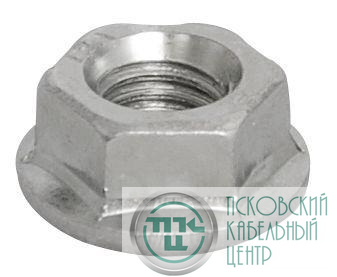 Гайка со стопорным буртом М6 (уп.400шт) IEK CLP1M-N-6