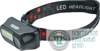 Фонарь налобный 93 890 NPT-H32-ACCU 1COB 5Вт+1CREE 3Вт li-ion 1.2А.ч NAVIGATOR 93890
