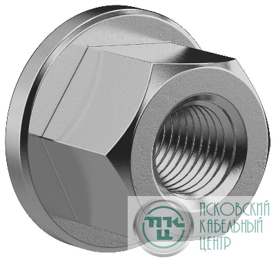 Гайка фланцевая М6 IEK YIS40D-GF-06