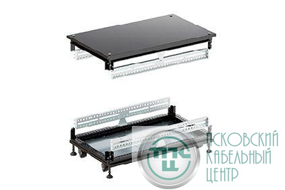 Крыша основание сплошные IT-CQE 600х1000 RAL9005 DKC RBIT610S
