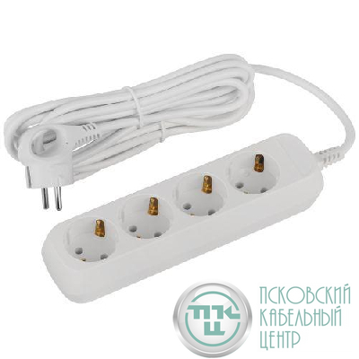 Удлинитель 4х5м с заземл. ПВС 3х0.75 UDL-10-450-E Greenline Эра Б0065060