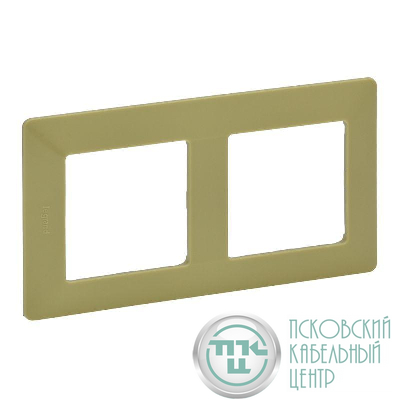 Рамка 2-м Valena Life универсальная лайм Leg 754082