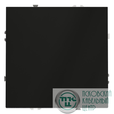 Переключатель перекрестный 1-кл. СП S70 механизм черн. матов. Voltum VLS010508