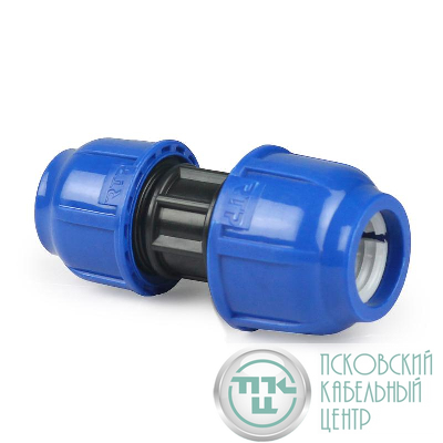 Муфта компрессионная переходная PN16 d32/25 для ПЭ труб RTP 11522