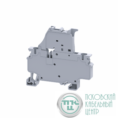 Клемма для предохранителей пружинная OptiClip CXF-4-HESI (5х20) 10А (0.2-4) сер. КЭАЗ 289768