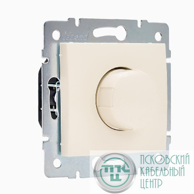 Механизм светорегулятора СП 800Вт KARINA крем. Lezard 707-0388-115