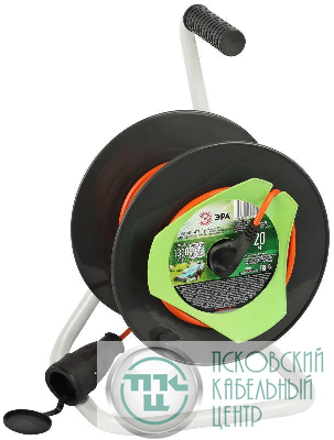 Удлинитель на катушке 1х20м с заземл. RP-1e-3х0.75-20m ПВС 3х0.75 Эра Б0059773