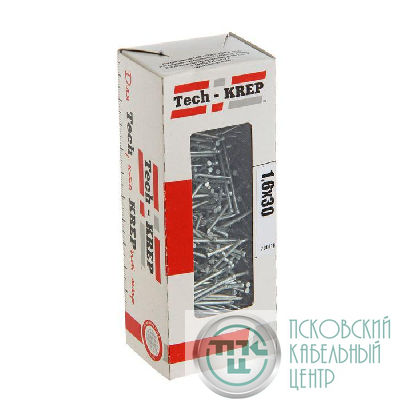 Гвоздь финишный 1.6х30 оцинк. (уп.0.3кг) Tech-Krep/Zitar 105194
