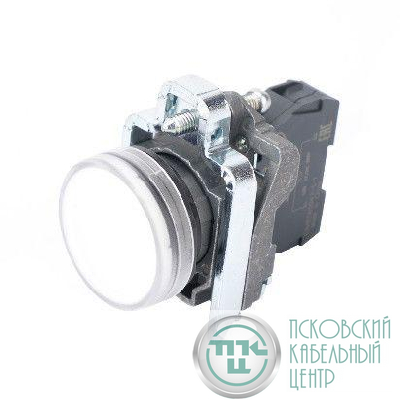 Лампа светосигнальная d22мм 230-240В AC бел. в сборе SE SB4BVM1