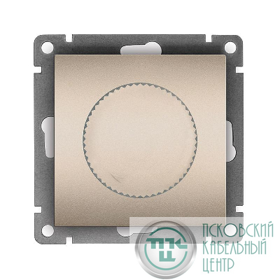 Светорегулятор СП Афина 500Вт механизм шампань Universal A0101-Br