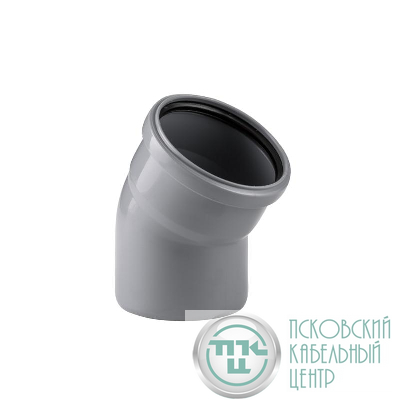 Отвод ВК ПП 110х30 сер. RTP 36677