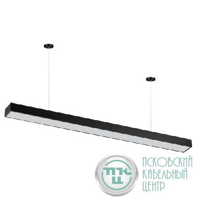 Светильник светодиодный Geometria Block SPO-114-B-40K-036 36Вт 4000К 2800Лм IP40 1200х130х50мм драйвер внутри подвесной черн. Эра Б0058861