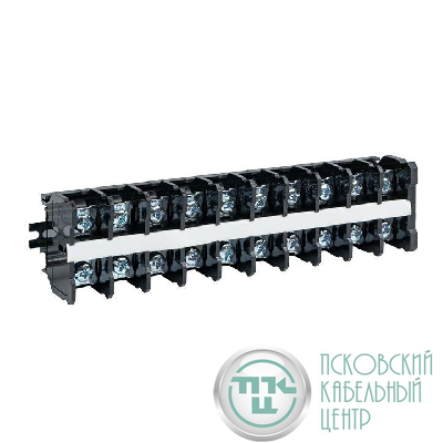 Терминал клеммный TK-0100 до 25кв.мм 100А 10 клеммные пары EKF tk-0100