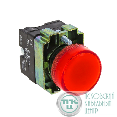Лампа сигнальная BV64 красн. EKF xb2-bv64