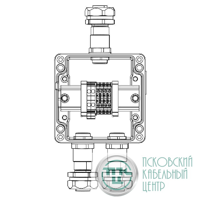 Коробка клеммная взрывозащ. TBE-A-12-(2xCBC.2-2xCBC.2(i)-2xTEO.2)-2xKAEPM2MHK-20(A)-1xKAEPM2MHK-20(C)1Ex e IIC Т5Gb / Ex tb IIIC T95град.C Db IP66 алюм. DKC 1201.121.22.11C