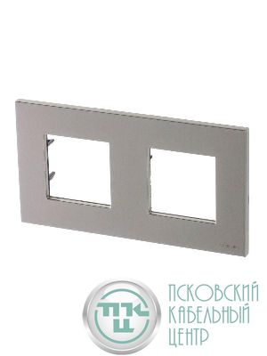 Рамка 2-м 4мод. Zenit шампань ABB 2CLA227200N1901