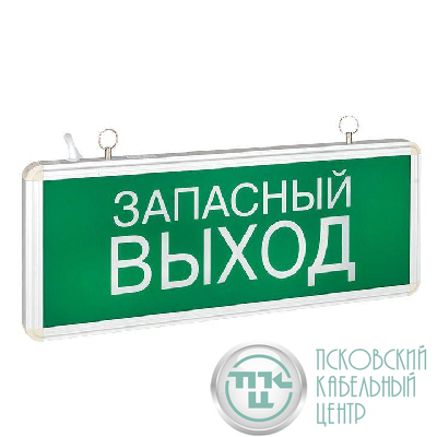 Светильник аварийно-эвакуационный EXIT-102 односторонний LED Basic EKF EXIT-SS-102-LED