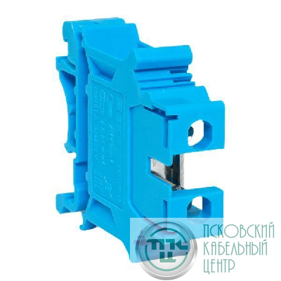 Колодка клеммная винтовая 16 UT син. EKF scr-ut-16-b