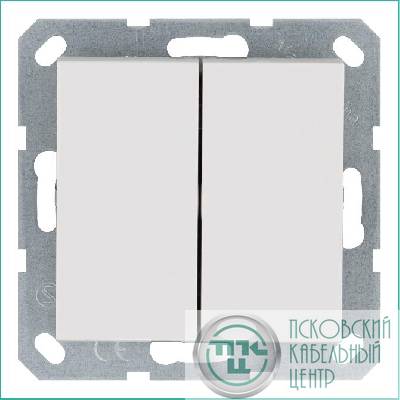 Переключатель перекрестный 1-кл. 10А IP20 механизм бел. глянцевый Jasmart G3013W