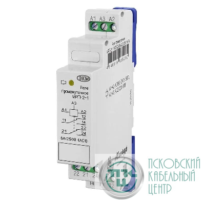 Реле промежуточное МРП-2-1 УХЛ4 24В AC/DC/230В AC Меандр A8302-16935260