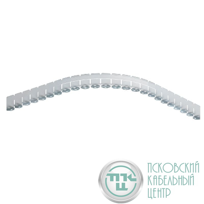 Перегородка SEP для горизонтального угла H100 в комплекте с крепежными элементами для монтажа DKC LSG01000K