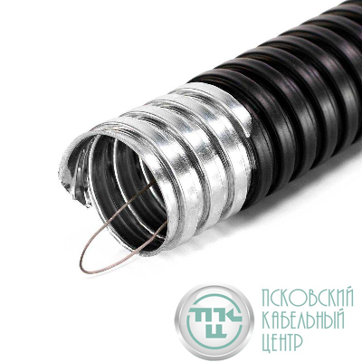 Металлорукав МРПИнг 25 с протяжкой (уп.50м) Fortisflex 65022