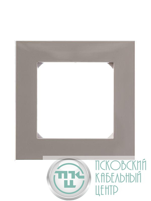 Рамка Levit 1п кофе макиато/бел. ABB 2CHH015010A6018