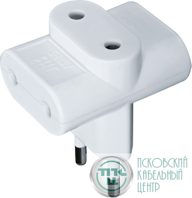 Разветвитель 3-м без заземл. 10А IP20 94 699 NAD-FT-3X-WH Navigator 94699