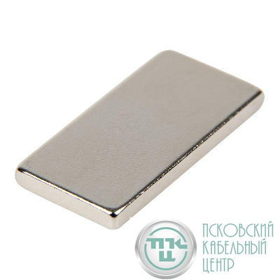 Магнит неодимовый прямоугольник 20х10х2мм сцепление 2.4кг (блист.5шт) Rexant 72-3404