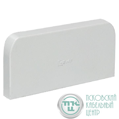 Заглушка 105х50 C-Line бел. (уп.2шт) EKF ecw-105-50x2
