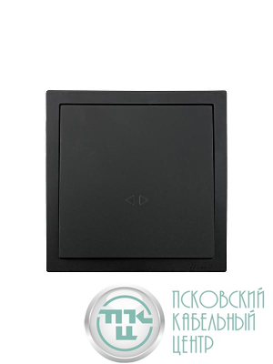 Выключатель 1-кл. перекрестный СП ZIMA IP20 10А безвинт. зажим черн. бархат LEZARD 704-4288-107QC