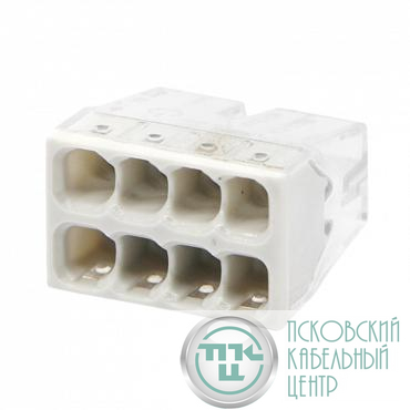 Клемма строительно-монтажная СМК 772-208 (уп.25шт) IN HOME 4690612027302