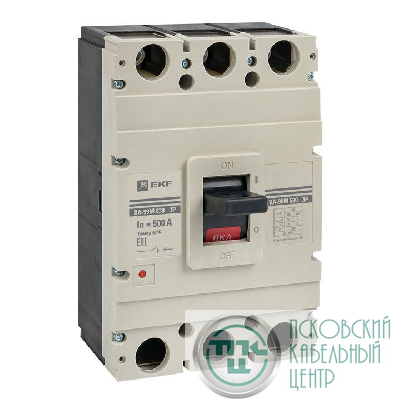 Выключатель автоматический 3п 630/500А 50кА ВА-99М PROxima EKF mccb99-630-500m