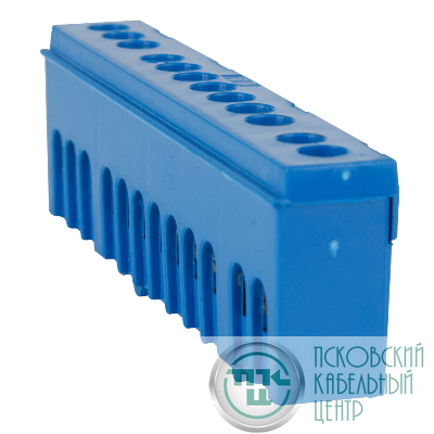 Шина нулевая в изоляции OptiKit BB-I-N-DIN-16-6х9 син. КЭАЗ 277958