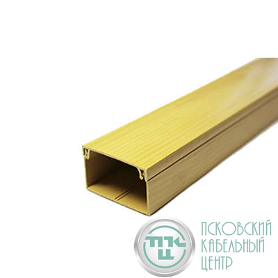 Кабель-канал 40х25 L2000 с двойн. замком пластик сосна Урал Пак КК-3140025-032