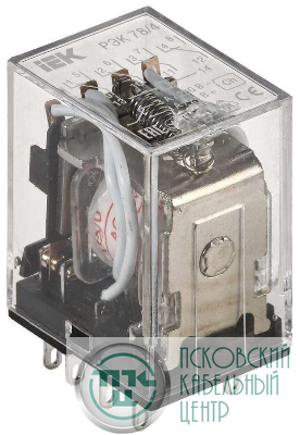 Реле РЭК 78-4 3А 24В AC IEK RRP20-4-03-024A